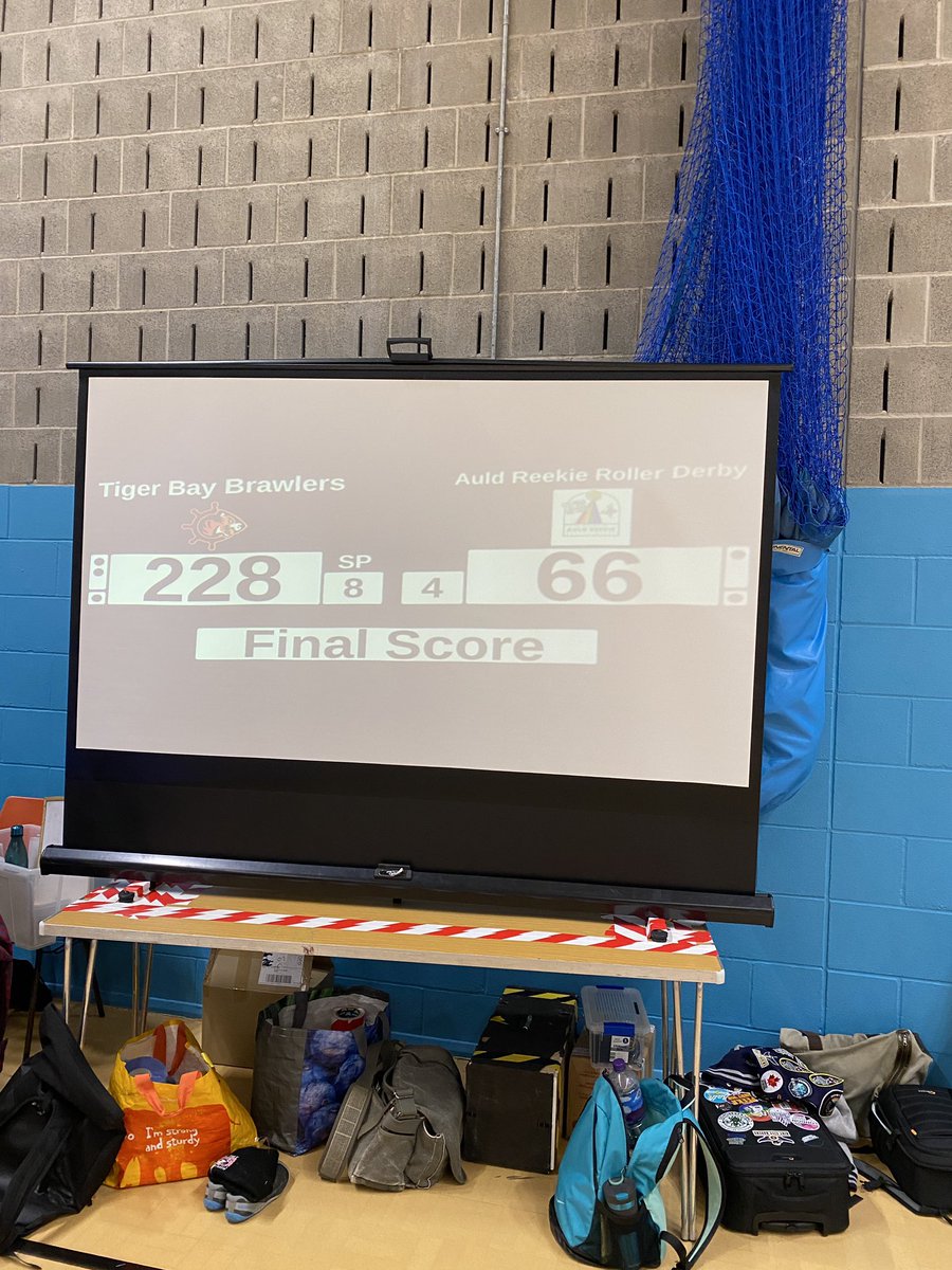 Full time scores 
TBB 228 Auld Reekie 66