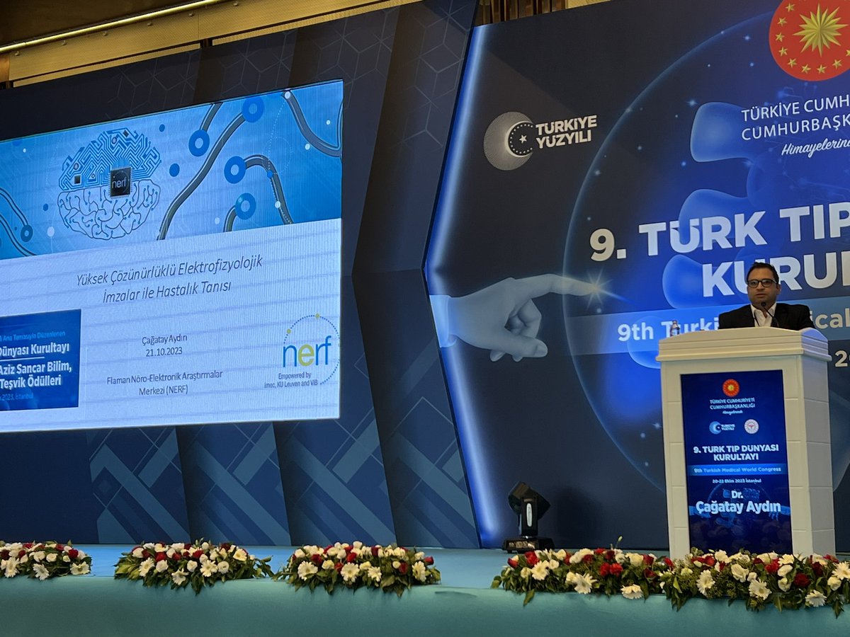 <a href="/cagjony/">Cagatay Aydin</a> from <a href="/__NERF/">NERF</a> <a href="/VIBLifeSciences/">VIB</a> is closing the neuroscience session at <a href="/tusebgovtr/">TÜSEB</a> workshop, talking about new developments in neural implants