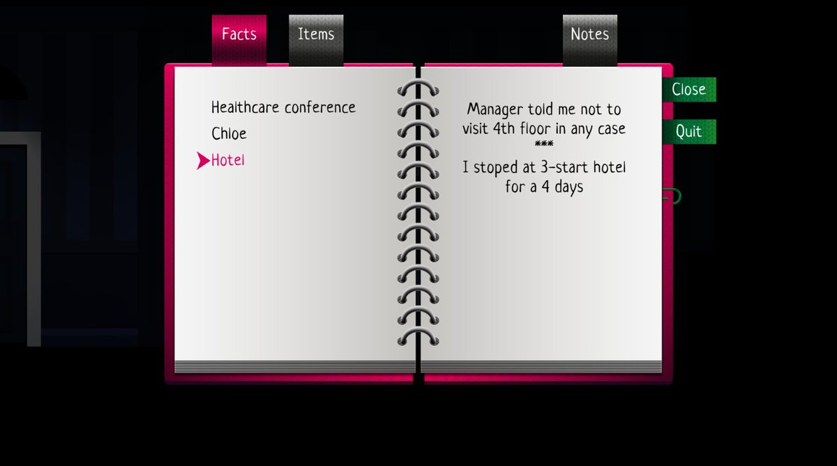 Now we have a diary to keep track of what is going on.
#gamedev #indiegame #indiedev #videogames #videogaming #indiegamedeveloper #indiegames #gamedevelopment #IndieGameDev #indiedeveloper  #game #gamedeveloper #devlog #games #screenshotsaturday #horror #indiehorror #lovecraft