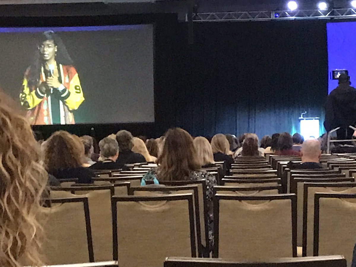 Nic Stone at #AASL 
 “You cannot make the world better, brighter, safer or more welcoming, if you believe you are powerless, dim, dangerous or limited. “
