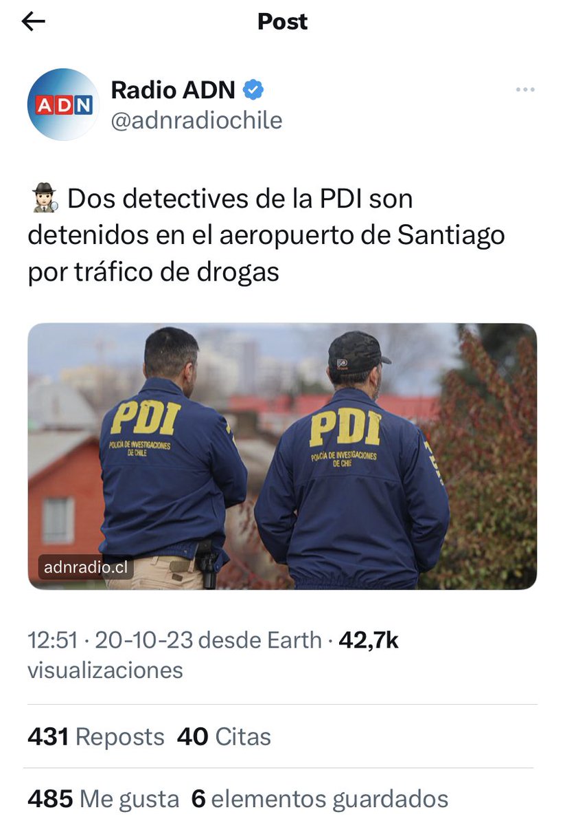 cgajardop's tweet photo. En estos días detuvieron a 2 PDI x tráfico en el aeropuerto, un carabinero por microtráfico y 3 miembros del Ejército por tráfico de armas. Muy complejo que las instituciones a cargo sean infiltradas por el crimen. Urge mejorar sistemas internos de prevención de conductas. https://t.co/ivKjDMe72I