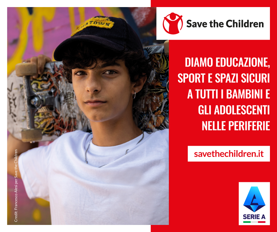 Il Torino FC  e <a href="/SaveChildrenIT/">Save the Children IT</a> insieme in campo per assicurare a tutti i bambini delle periferie italiane
educazione, sport e spazi sicuri in cui crescere.

Sostieni anche tu: firma la petizione su 👉savethechildren.it

#quivivo | #savethechildren
