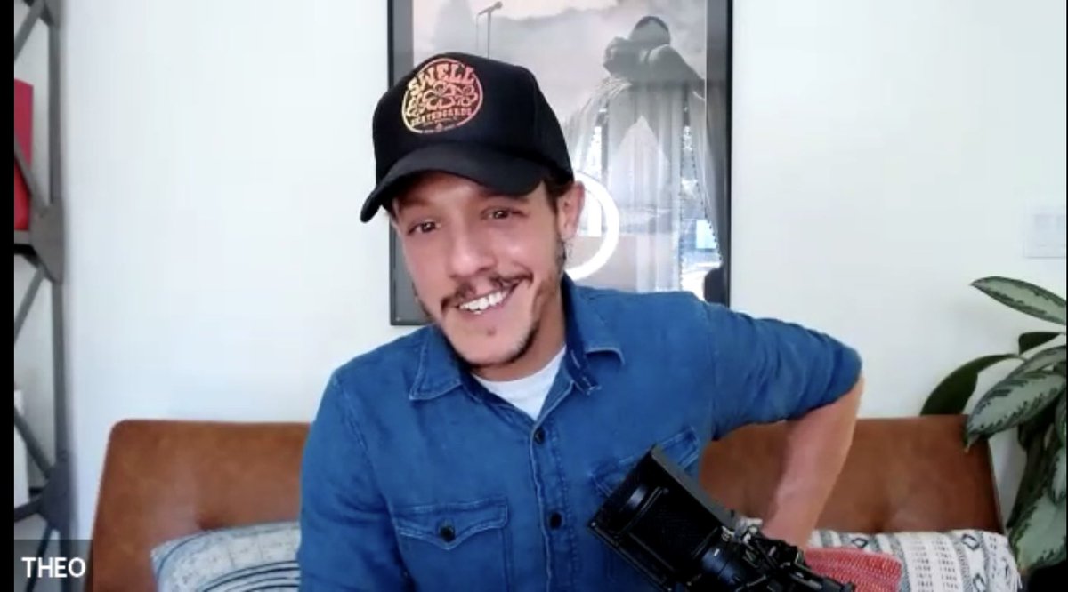 MagicalSchemes's tweet image. “Never ever ever forget how cool this is that we’re here” - I love some weekend @Theorossi wisdom 

#THEOryPod