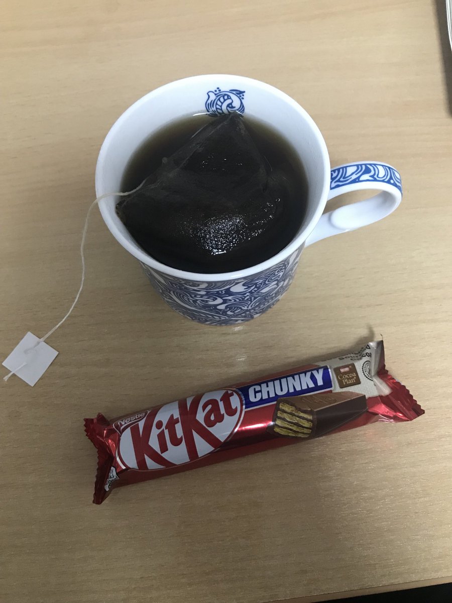Thank you Matron Jo Finch Allen for my Kit Kat. Will take a break now. This has made my Silver shift. 💙