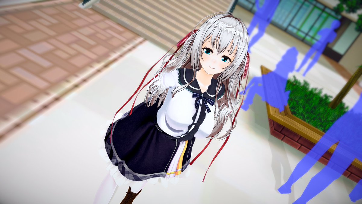 制服ばかりだったのでたまには私服で。
#COM3D2