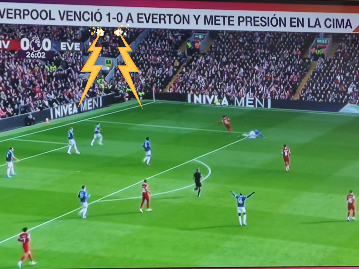 _Nelman's tweet photo. @espn parece que el productor no vio el final @liver #blooper https://t.co/3SzSvdaZmB
