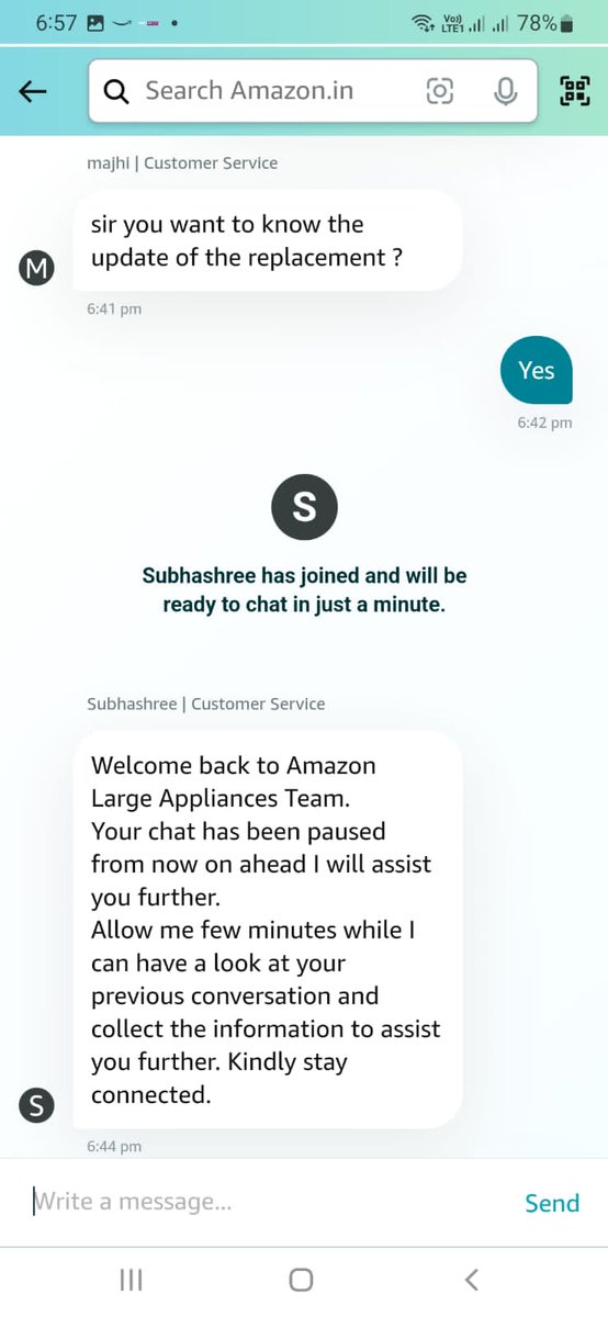 gsc_cupid's tweet photo. @AmazonHelp more 2 go .. worst customer service https://t.co/VGt3PDTU7v