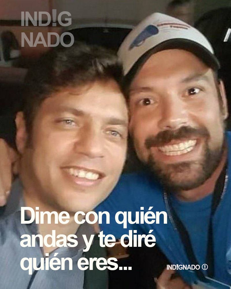 Ezequiel Guazzora era muy amigo del Gobernador Kicillof y de Gustavo Menéndez. Estaba escondido en la provincia de Buenos Aires. Le pidieron a los medios que no difundan la foto con Kicillof. Dale compartir para que todo el mundo la vea. No votes amigos y socios de violadores