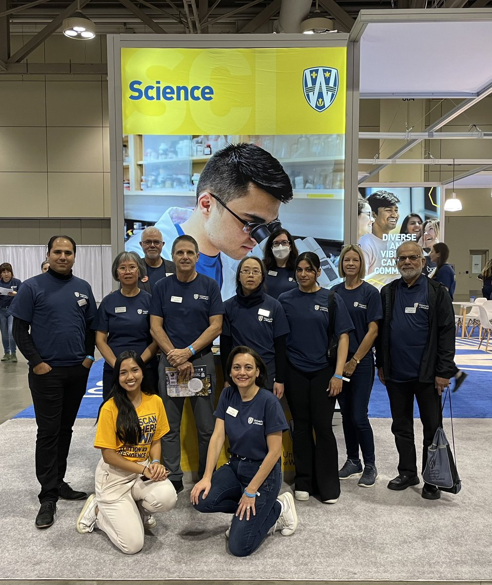 We are ready for OUF!!! Visit us @ScienceUWindsor <a href="/UWindsor/">University of Windsor</a>