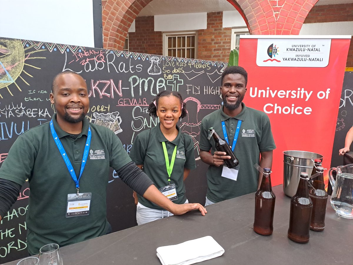 BeerSA_org's tweet photo. Some of the teams showing off their brews. The tastings have just started. #intervarsitybrew Who will win? https://t.co/90C6BqmKkn