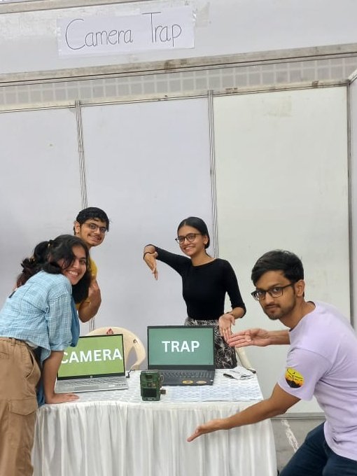 anumit_s's tweet photo. Felt so heartening to see the #cameratrap stall at @Anvesha_IISER Expo 2023, educating people about the mammalian biodiversity project I helped start with @esitvm on the @tvmiiser campus! 
Did you know we've already recorded over 12 species in just 15 months of trapping? https://t.co/LMN12JPq26