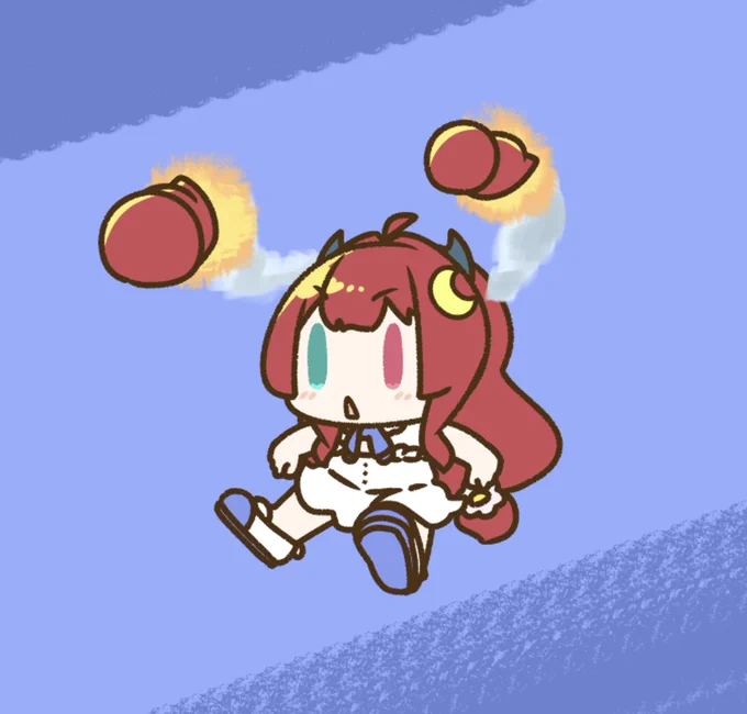 ロアちゃんツインを発射!  ロアちゃん最近ツイン飛ばしてる〜? ツイン武器にもなるから何かあった時に便利だよね ロアちゃんはツインミサイルとポニーブレード使えるならどっちを使ってみたい? ロアちゃんに強き髪を〜  今日のご飯 白身魚の香草焼き  #ロアート