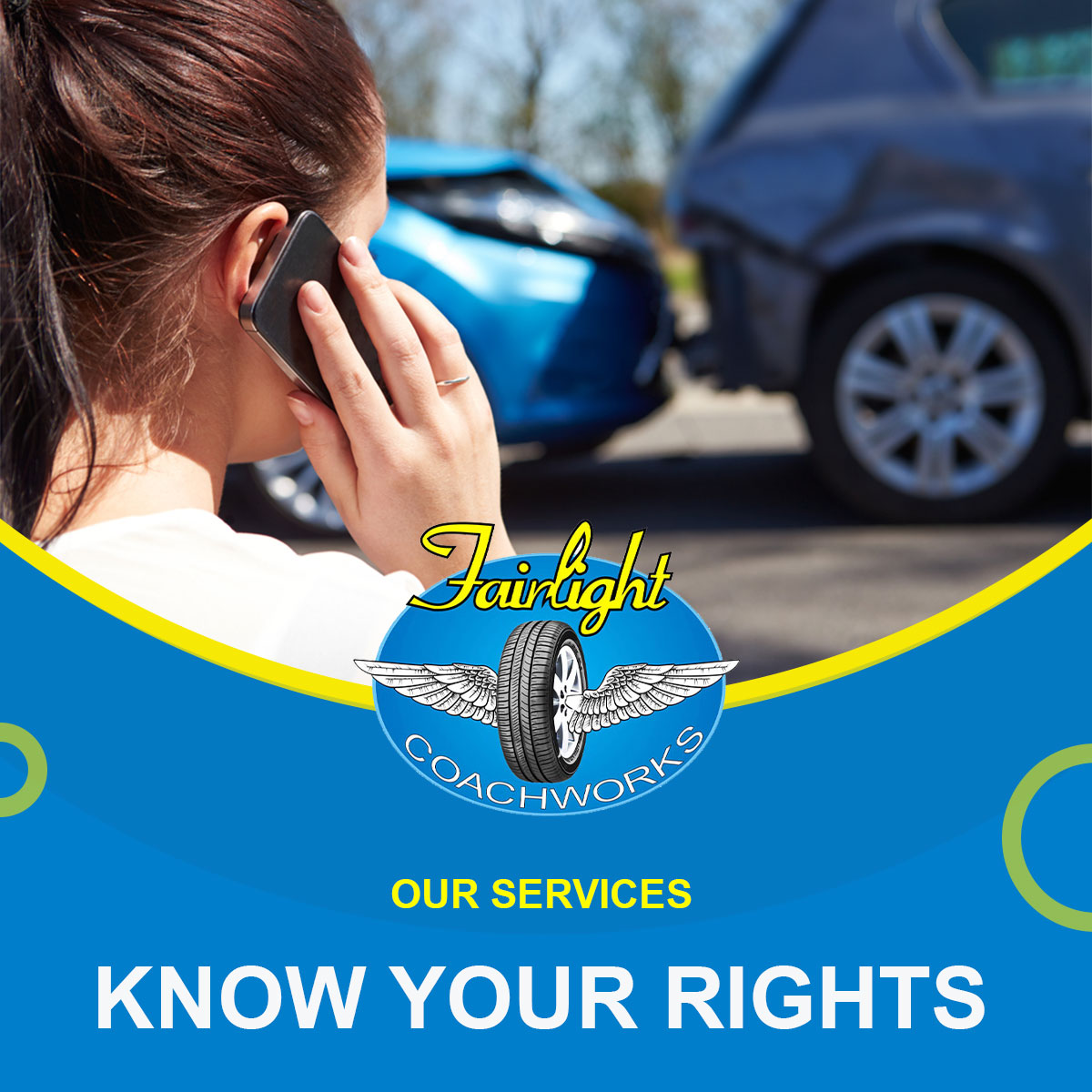 If you are involved in a motor accident, it's your #legalright to have your car repaired anywhere of your choice, your insurance company has an obligation to 'Treat customers fairly', you do not need to use your insurance company's establishment & you do not need two estimates