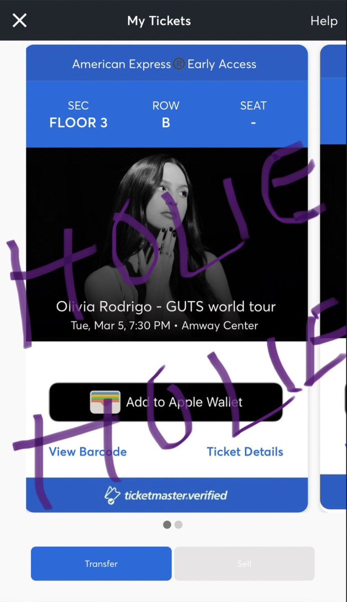 gothphrogg's tweet photo. WTS 2x Floor tickets to OliviaRodrigo GUTS world tour in Orlando FL Tue, Mar 5, 7:30 PM •Amway Center. DM for proofs and price 
#oliviarodrigo #guts #gutsworldtour #Oliviarodrigopresale 
#OliviaRodrigotickets https://t.co/FvMJQgUjXk