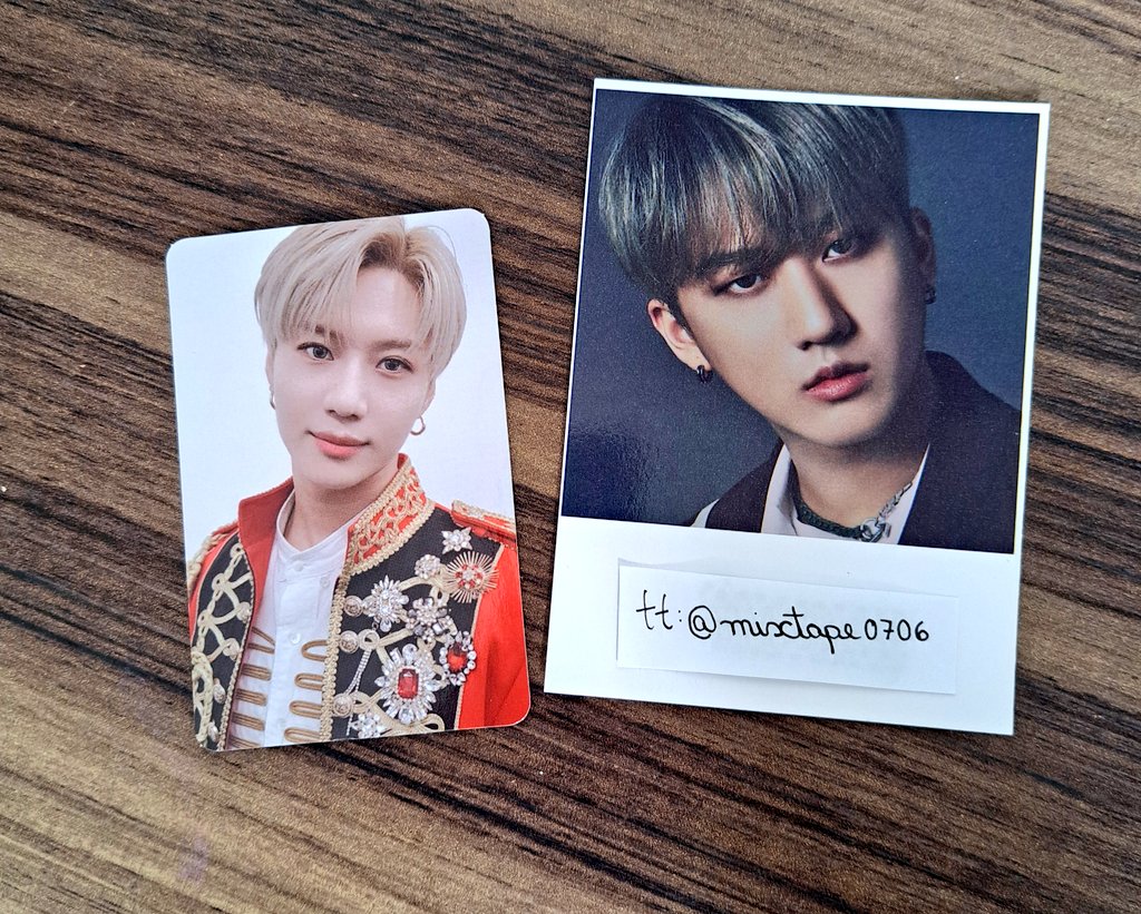 mixtape0706's tweet photo. Vendo Taemin SuperM
- R$45, frete incluso
- Card não possui avarias
- Tenho feedbacks positivos https://t.co/7dnJbi319Z