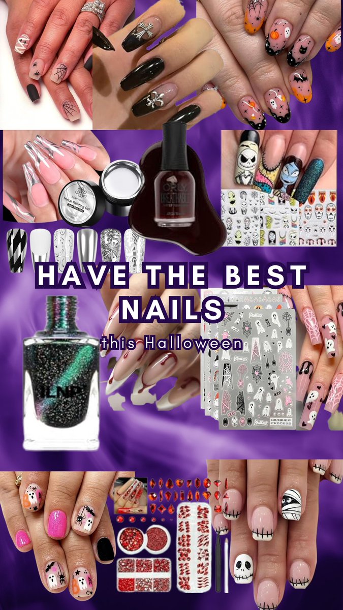 Halloween is coming up! Do you want the best and cutest nails? Check out my storefront for inspo 💜 #earnscommissions 

amazon.com/shop/kristencl… #amazonfinds via @Amazon