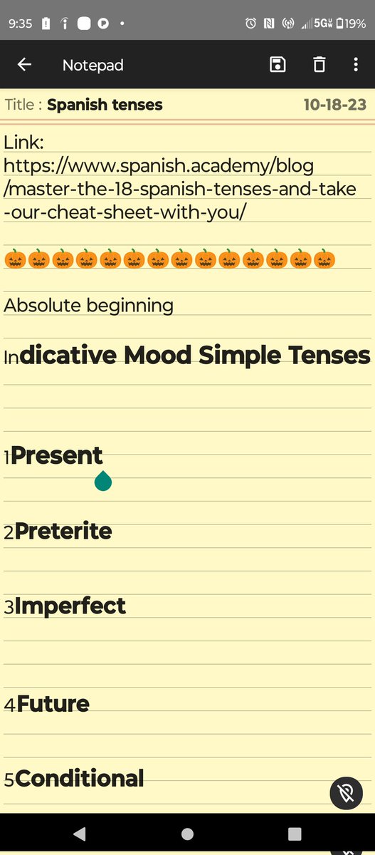 WallyOwi30's tweet image. Feliz 10/21/2023. Current plan for Spanish fluency is to conjugate popular verbs in each tense 1st. How would you go about it?
spanish.academy/blog/master-th…
#tampa #pythonprogammers