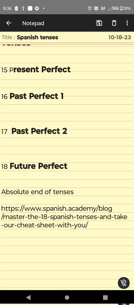 WallyOwi30's tweet image. Feliz 10/21/2023. Current plan for Spanish fluency is to conjugate popular verbs in each tense 1st. How would you go about it?
spanish.academy/blog/master-th…
#tampa #pythonprogammers