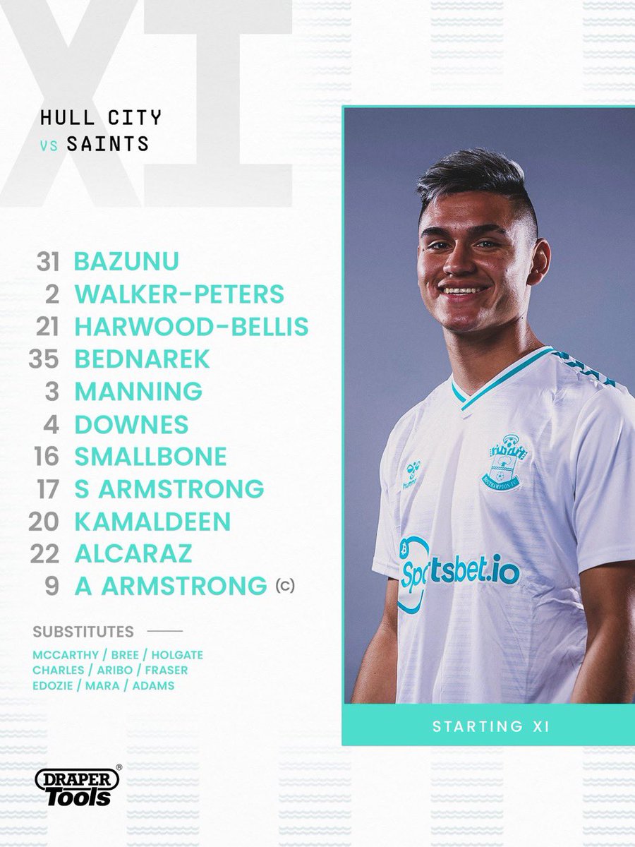 TheSaintCentre's tweet photo. Thoughts on our starting eleven to face Hull? 🤔

#saitsfc https://t.co/KVVrqK4smK