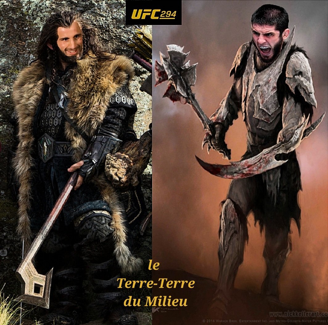 VolkOakenshiel's tweet photo. Il est temps de choisir un camp !  Plus de cachette !
Vous conaissez le mien #teamvolk avec @le_volk @allez_psg95
@Artax51
Vous etes pour : 

1 - Volkanovsky Écu de Chene ?

2 - Azog Makhachev ?

La team Freezer est la aussi @FrenchSavagery @kakarot_ufc
#UFC294 #UFC #ESPN  #mma https://t.co/nUYvC5GALs