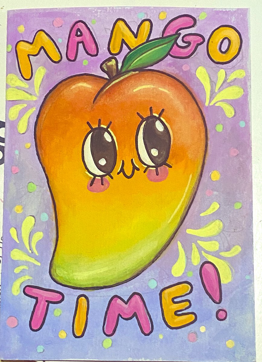 grubwitch's tweet photo. @magiciankn1ght I made this card for my sister last Christmas in honour of this exact feeling. Mango make you lose control https://t.co/rhdH4HcYyj