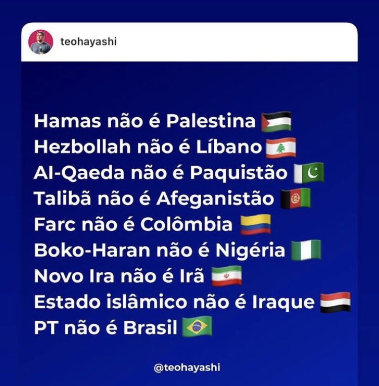 BrazilenDireita's tweet photo. A causa é DOMINAR, pelo #TERRORIMO!
A guerra nunca foi POLÍTICA e/ou TERRITORIAL!!! https://t.co/RhuFHxcwtl