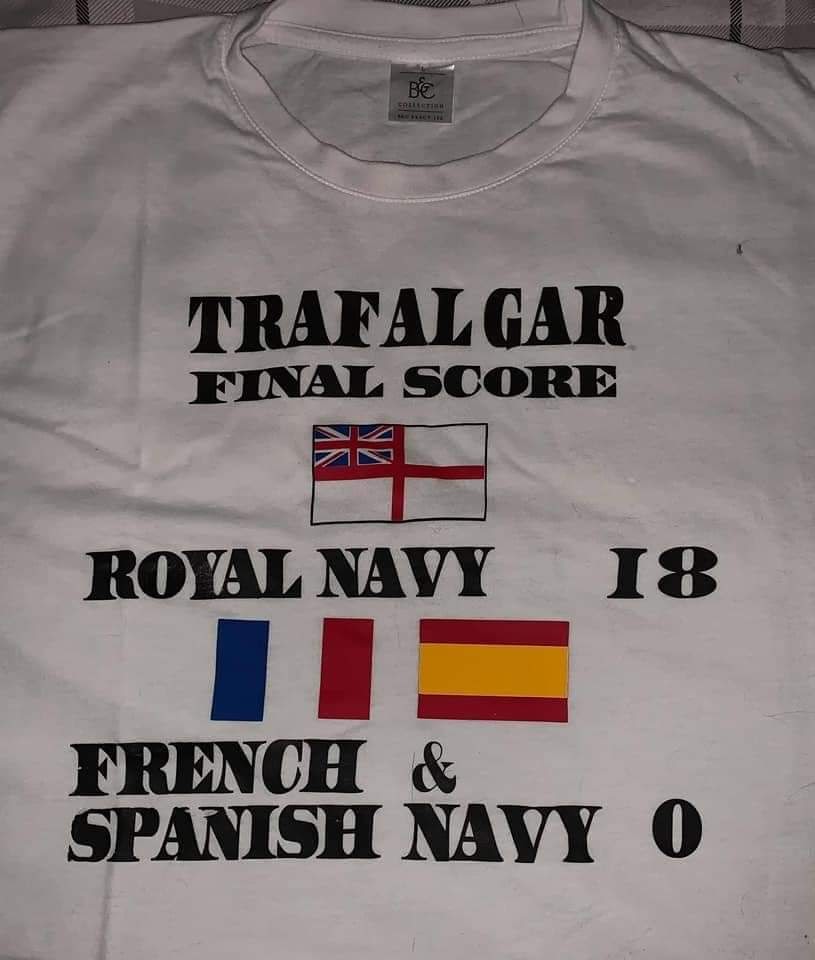 Happy Trafalgar Day.