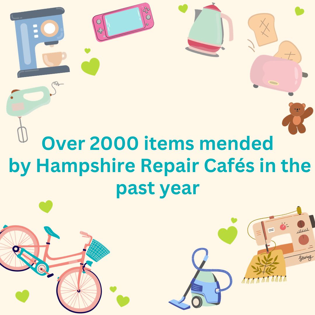 smartliving_hcc's tweet image. Save money, reduce waste and drink tea by visiting your local Repair Café! 

Did you know that over 2000 items mended in the last year by Hampshire Repair Cafés? What a milestone!

Find a repair café near you: buff.ly/38K27ld

#InternationalRepairDay