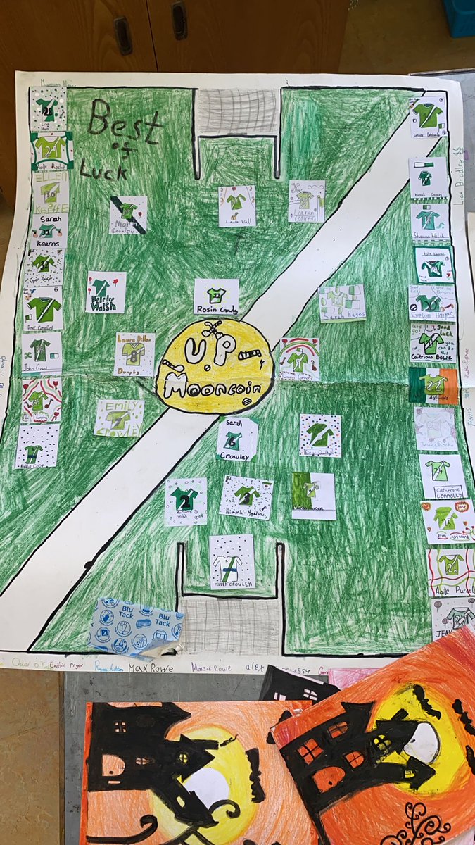 mooncoinprimary's tweet photo. We wish the very best of luck to both @MooncoinGAA teams in their county finals this weekend! Excitement has been building in school all week π©β¬οΈ
And just in case there are any positions up for grabs, 5th class have done their team selection ahead of the big weekend! #honthecoin https://t.co/fTmXNU3rzk
