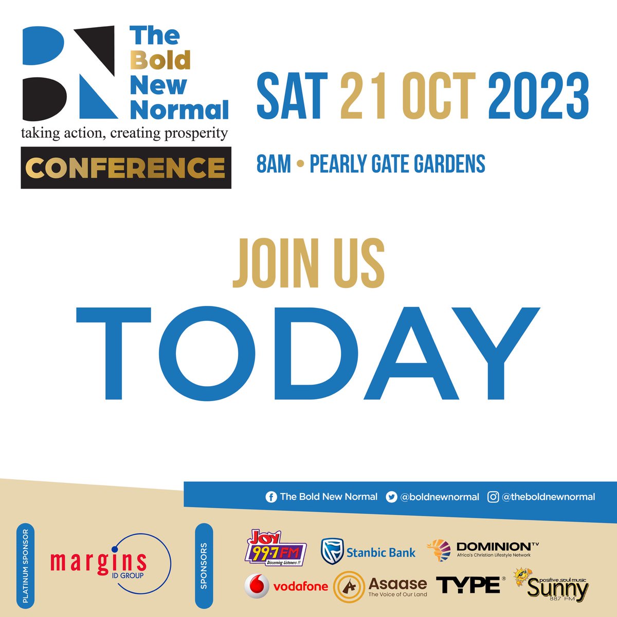 Join us 😍

#TheBoldNewNormal #TheBoldNewNormalConference 
#TBNNC23