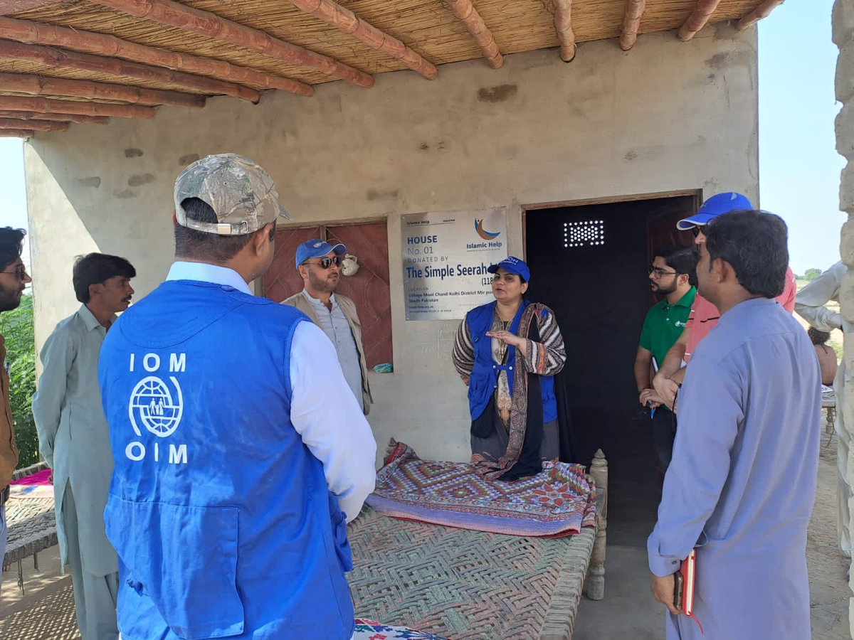 artsfoundations's tweet image. Joint Delegation of Humanitarian Actors under Sindh Housing Recovery and Reconstruction Platform (SHRRP) visited Village Moolchand Kolhi to observe Resilient Model as re-constructed for flood 2022 affected people with generous support of #GlobalGiving and #IslamicHelp