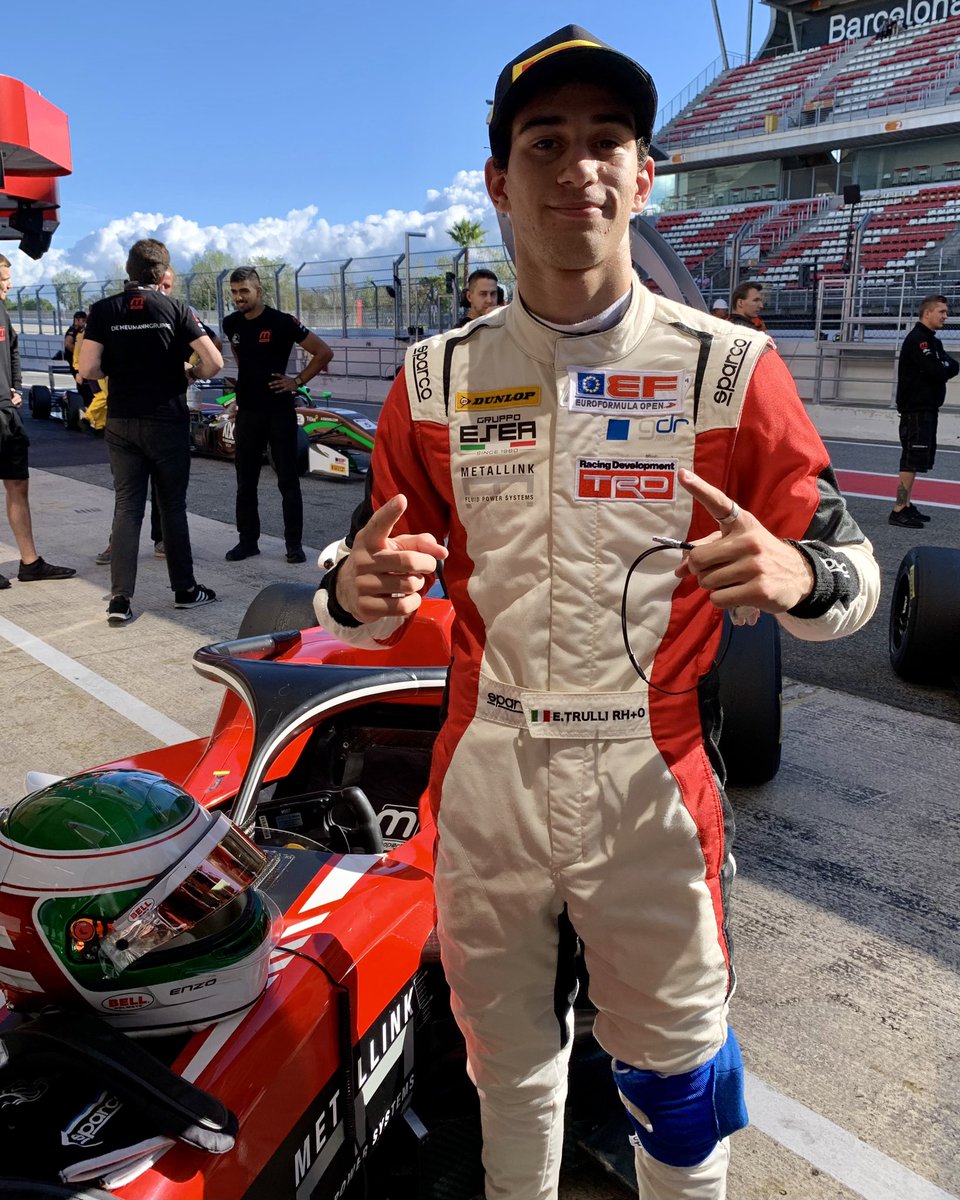 Circuitcat_eng's tweet image. Ciao Enzo Trulli!  👋👋

Pole Race 1 #EFOpen! 💪