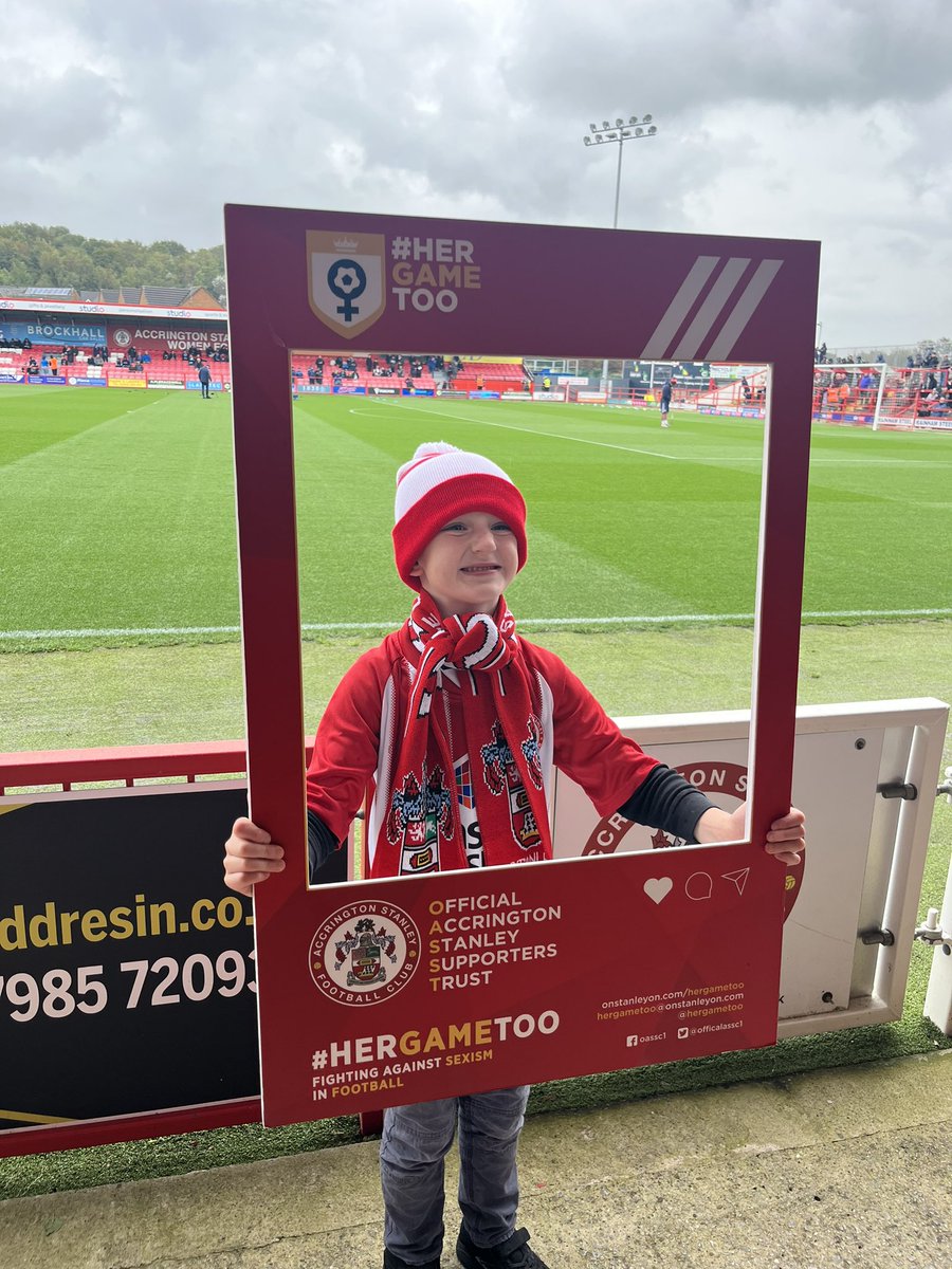 NoLongerInUseAS's tweet photo. IT’S MATCH DAY!⚽️
Come find us today in @ASFCthevenue and around the ground and get a picture with our frame! Any predictions?
🔴⚪️⚽️ #ASFCHGT @officalassc1 @ASFCofficial @ASFCladies @_Rebecca_Shaw_ @boast1305 @MKDonsFC @hannbethanyxo https://t.co/D1Aan5jJfn
