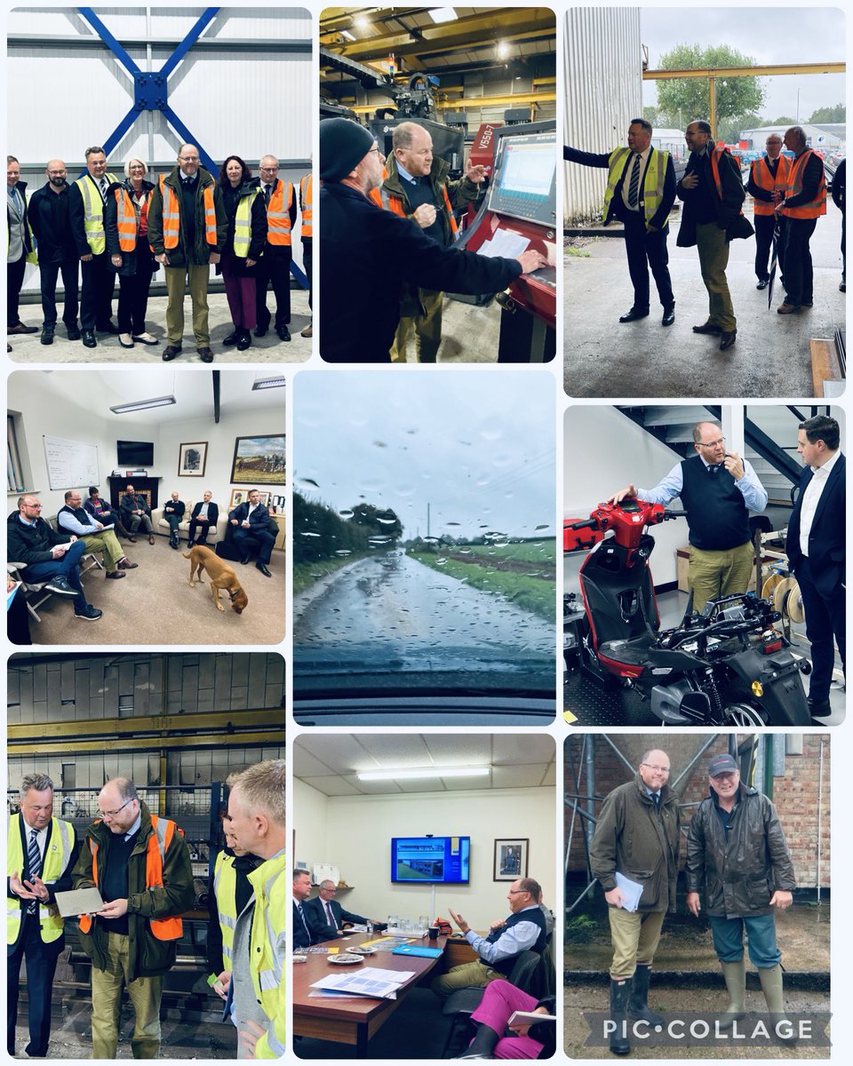 MPGeorgeFreeman's tweet photo. VG to be back in MidNorfolk for the w/e to do the other part of the job of a #ConstituencyMP: getting around to support important local projects.
Great #ConstituencyFriday visiting:
👷🏽@HIL_Updates
👨🏭#HYoung Construction
🔋#ETA Ltd
🏘️#A47 Rat-Running Forum
🐖@NFUEastAnglia https://t.co/hFICvVBUJy