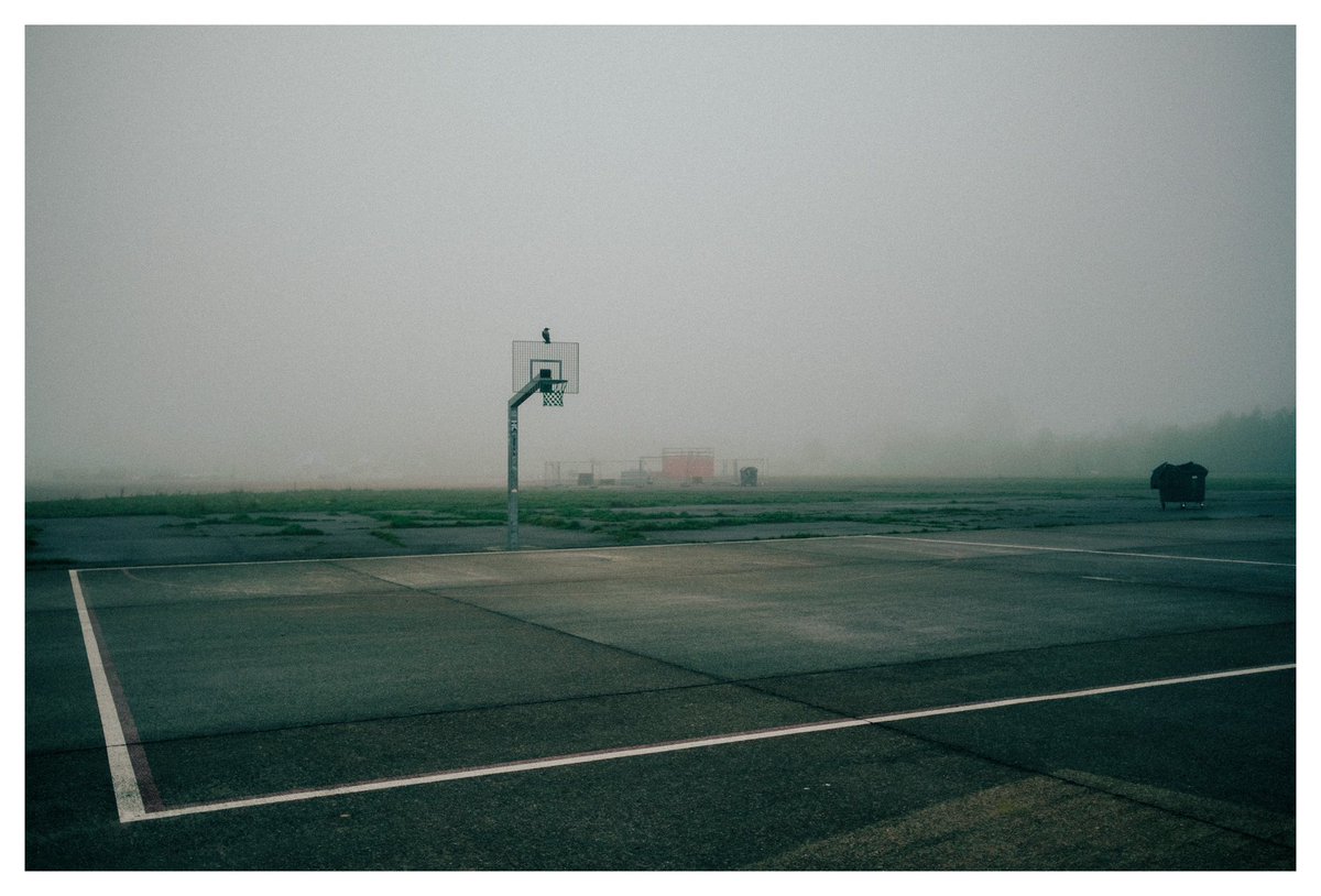 it was super foggy this morning