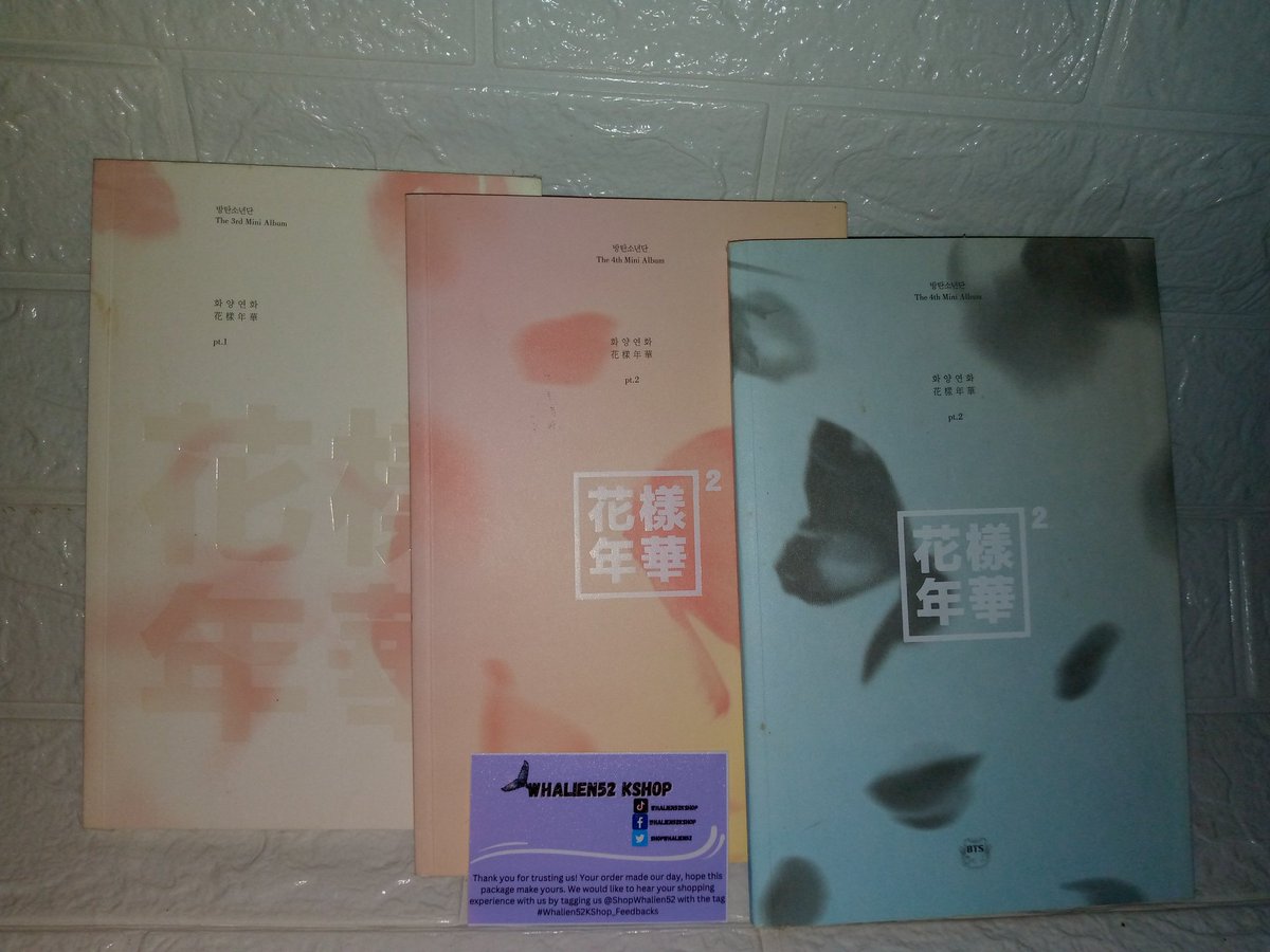 ❗WTS LFB ❗
BTS HYYH UNSEALED ALBUM

💸100 each, 290 for 3 albums 
- onhand (ready to ship)
MOD: sco or j&amp;t 

Please help rt po. Thank you 💜
