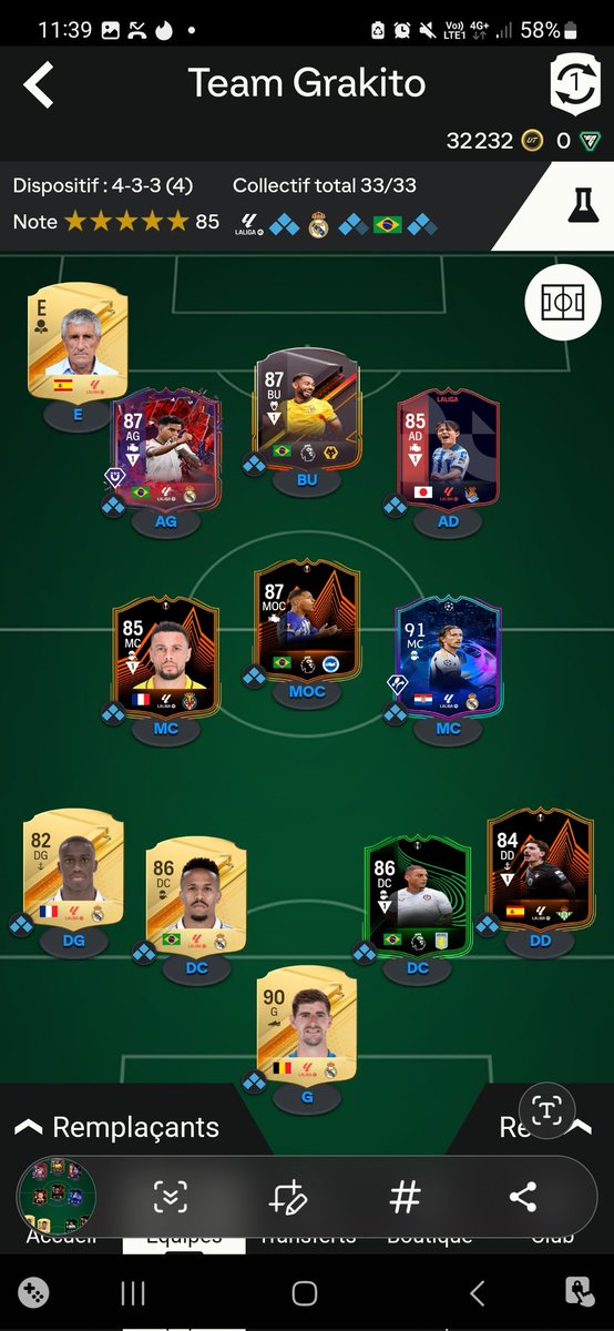 #futchamp finir 16-4 ⚽🎮
4 Def donc 2 mec qui font le beug bien triste.... Cette mentalite.... 🤮
Sinon je kiffe ma team et le jeux 🎮✅