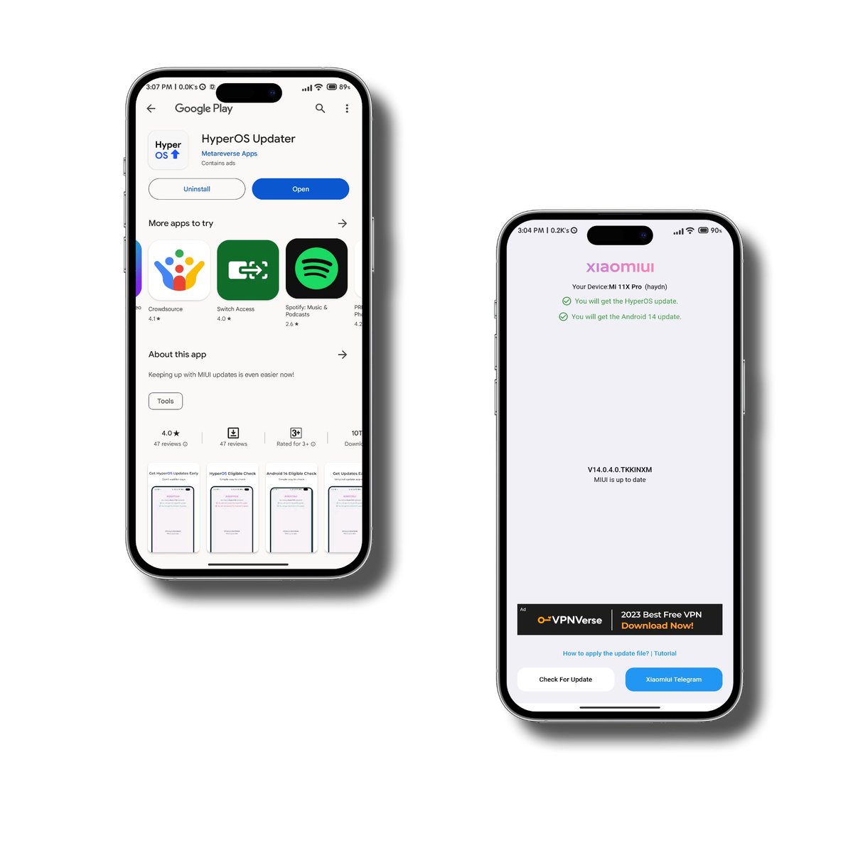 Ahmadansari2233's tweet image. Hello Guy&apos;s Good News for #Xiaomi #Miui users #HyperOS Updater app has been released on the Play Store. With Xiaomi’s recent announcement of HyperOS, users are curious about which smartphones will receive HyperOS. We had already prepared a short preview video of HyperOS. Right…