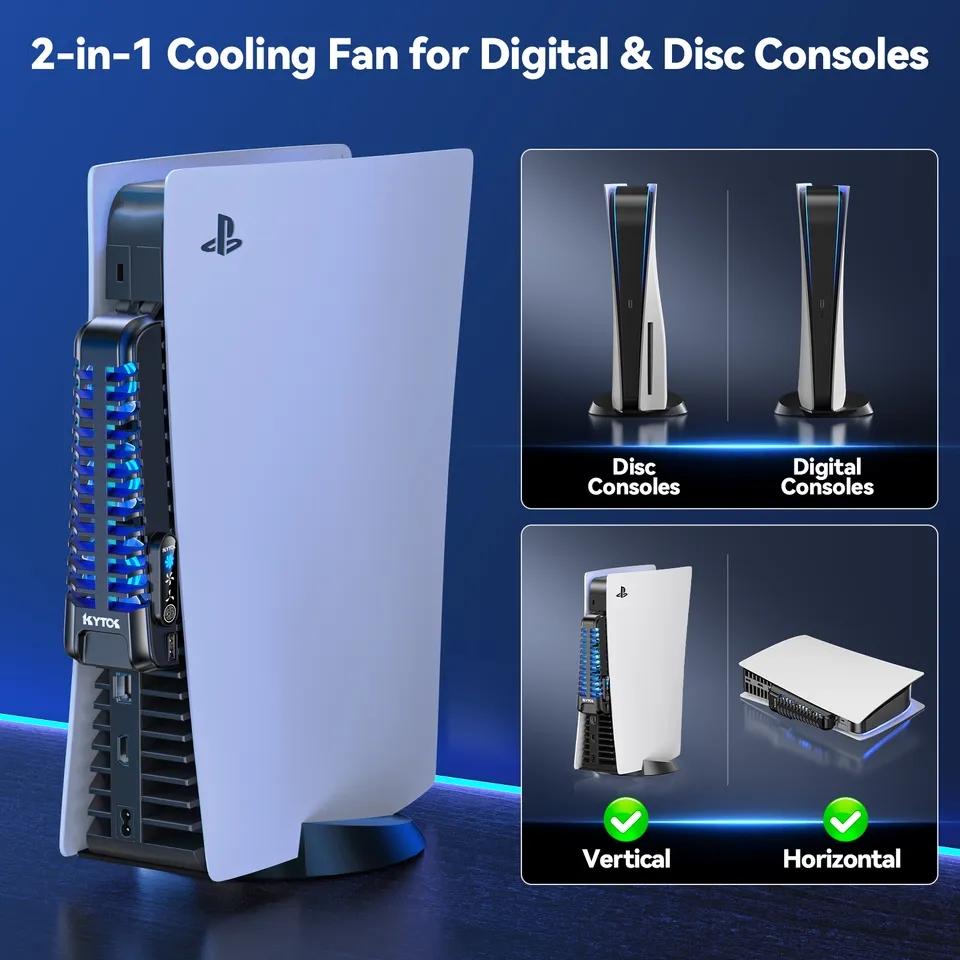 #Aliexpress #playstation5
#coolingfan 
For PS5 Console Cooling Fans Upgraded PS5 Quiet Cooler Fan with LED Light USB 2.0 Hubs for Sony Playstation 5 Console.

s.click.aliexpress.com/e/_mt9wMVa