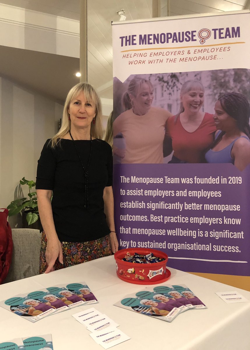 MenopauseTeam's tweet image. At the NEU conference talking menopause today.