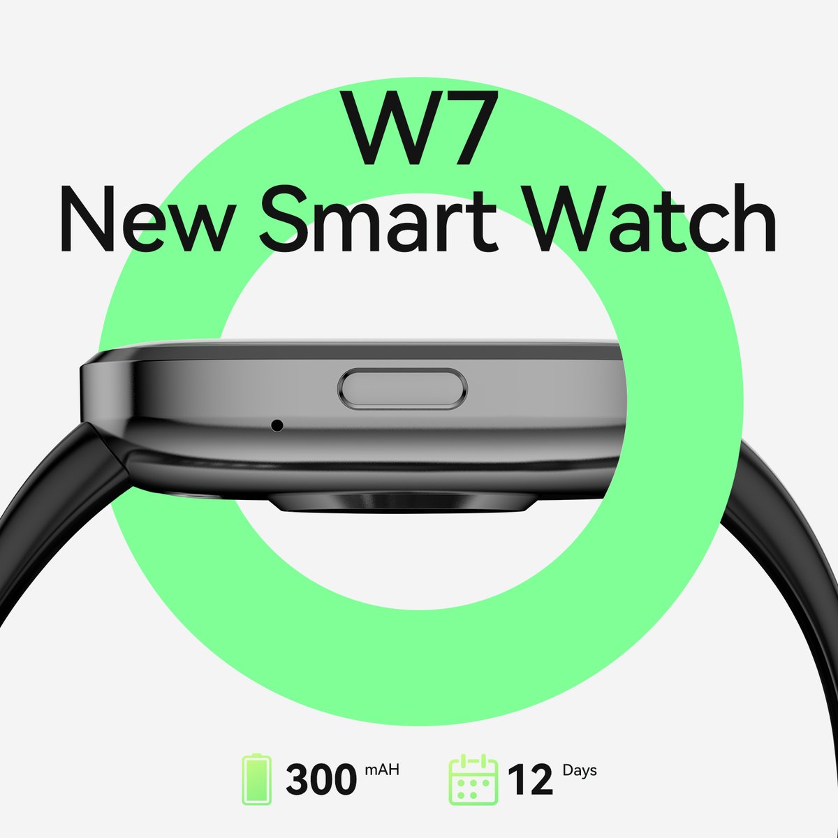 Anyloop_Store's tweet photo. 🔋The #anyloop smartwatch packs enough power to keep you charged for up to 12 days with typical usage 😎⚡ #Smartwatch #Battery #anyloopsmart #anyloopwatch #fitness https://t.co/GwhRLILn8H