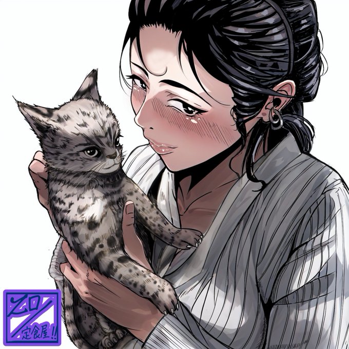 猫の毛並みがすごく難しかったです。今。必死で同人描いているので来週から本格的に発売に向けて宣伝していきます。 