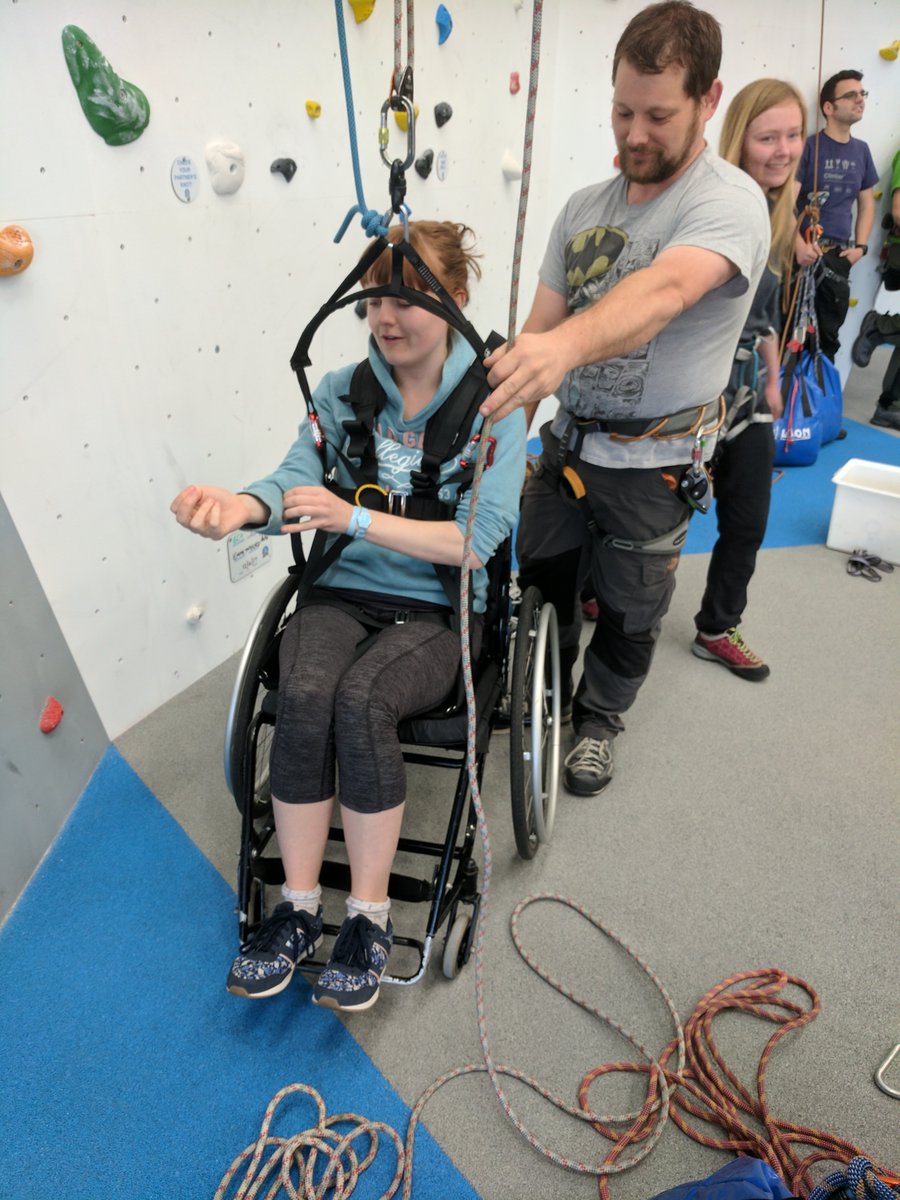 Climbing for All course. Disability Awareness in Rock Climbing @SummitUpClimb Oldham January 2024 places now available mt.tahdah.me/event/detail/8… please email Graeme on hillascents@hotmail.co.uk #InclusionMatters