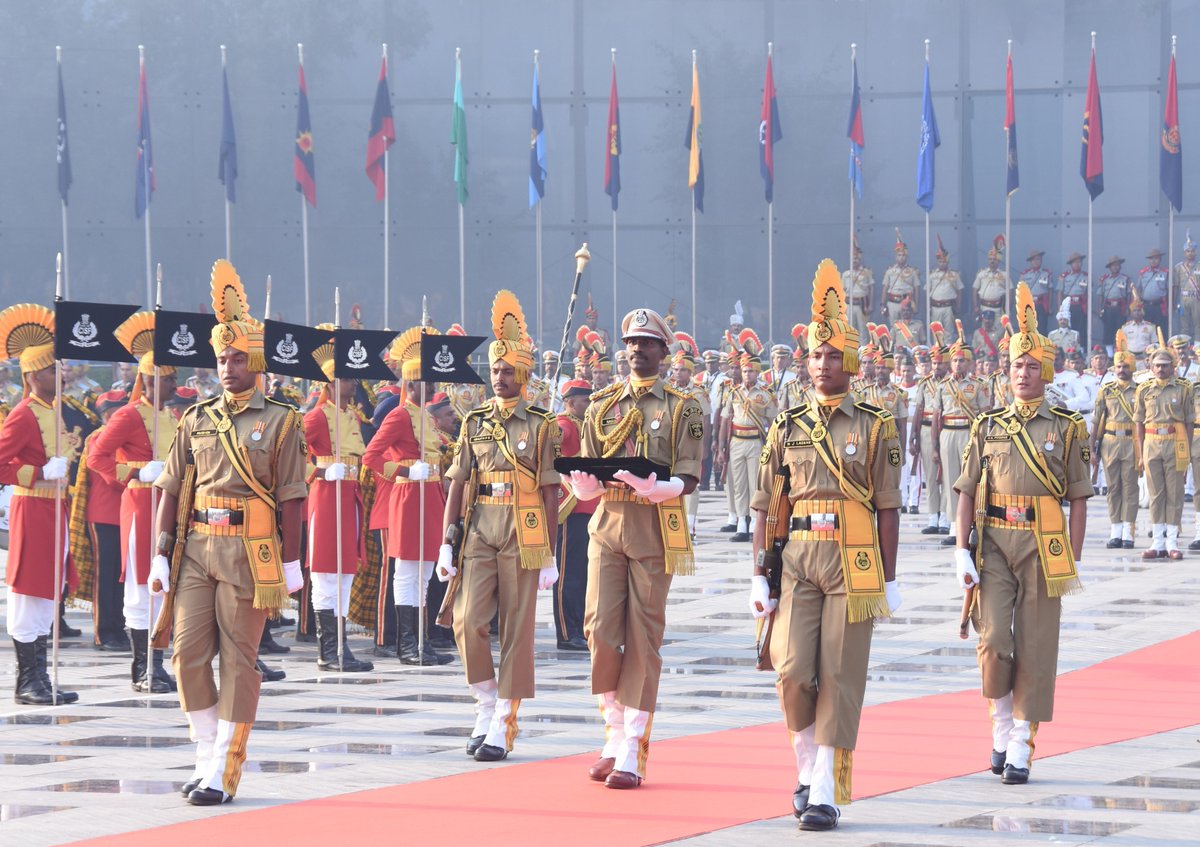 Under the leadership of PM <a href="/narendramodi/">Narendra Modi</a> Ji our government is committed to the welfare of our Bravehearts in the police forces. Whether it is providing them with secure housing or assistance in the education of their children, the government is making all necessary efforts to