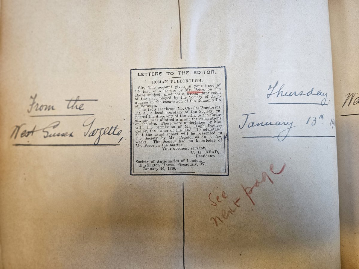 Tess_Machling's tweet image. Back to #HarryPrice and a copy of the poster for his Roman Pulborough lecture, which got him into so much trouble with the President of the @SocAntiquaries !!!

📷 Senate House Library