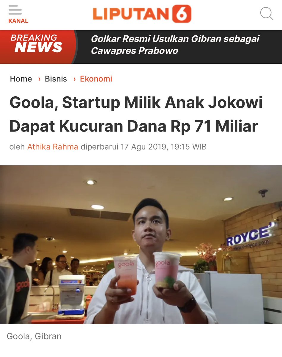 Jangan minta kami ikut-ikut serang <a href="/gibran_tweet/">Gibran Rakabuming</a>, kan kalian yang buka pintu gerbang tumbuhnya Dinasti Keluarga itu menjadi besar.

Apa kalian sudah lupa disaat masa pandemi dan Presiden menetapkan social distancing lewat Kepres No.9/2020, tapi kalian tutup mata tutup telinga