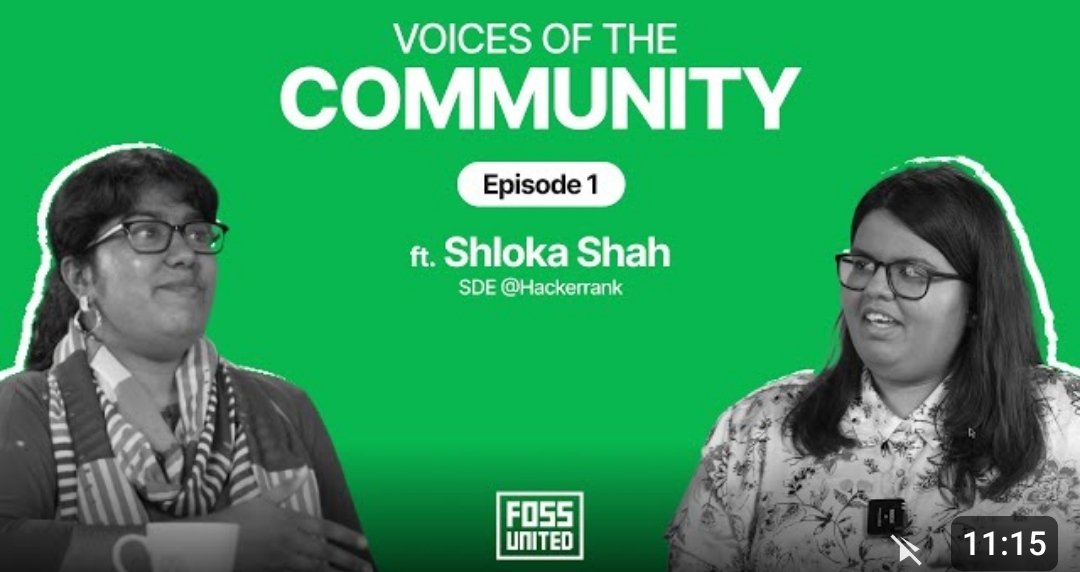 iiitkalyanifoss's tweet photo. Check out this awesome podcast by @FOSSUnited to learn from the experiences of volunteers.
https://t.co/pZU22ytSwq
#fossclubiiitkalyani #fossclubs #fossunited #indiafoss https://t.co/3JiPVaTXu0