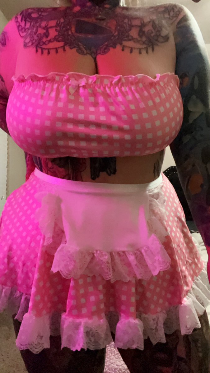 graveyard_tat's tweet photo. New outfit. Can’t wait til daddy takes advantage of me in it ;) https://t.co/6vWAQH7J9h