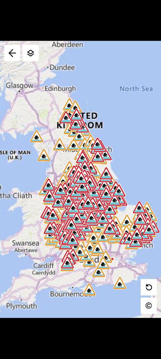 Mark_Watertight's tweet photo. A unbelievable amount of #flood warnings across the UK today over 300 active!!!
#Preparednessiskey
#floodplan
#Watertight https://t.co/mYFitLMUPY