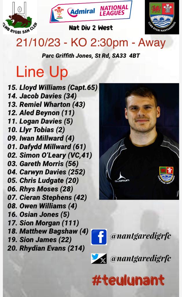 Nantgaredig RFC (@nantgaredigrfc) on Twitter photo 